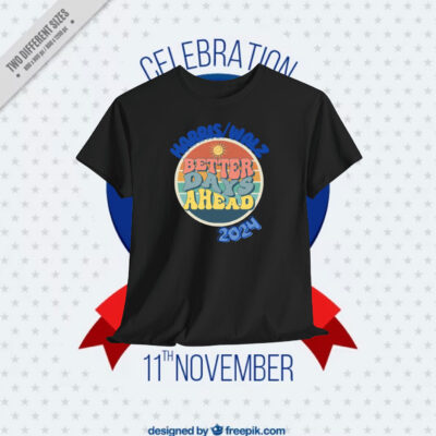 Harris Walz Better Days Ahead 2024 Shirt