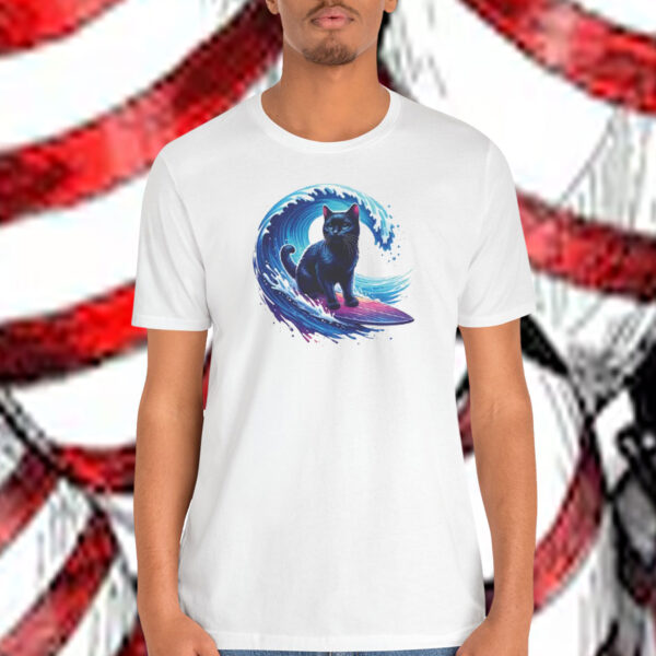 Harris Walz Blue Wave Cat Shirt