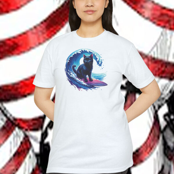 Harris Walz Blue Wave Cat Shirt