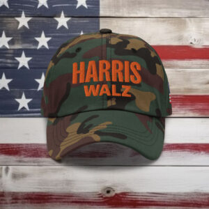 Harris Walz Camo Hat