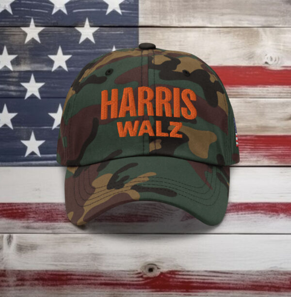 Harris Walz Camo Hat
