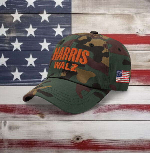 Harris Walz Camo Hat