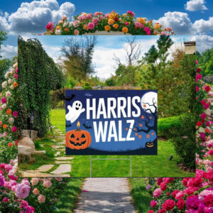 Harris Walz Election Yard Sign
