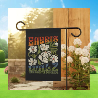 Harris Walz For A Brighter Tomorrow Flag