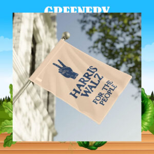 Harris Walz For The People 2024 Flag