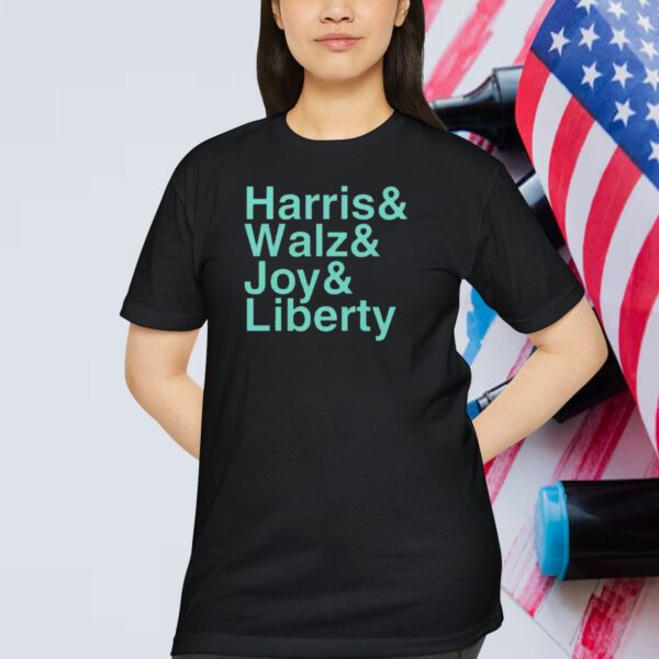 Harris & Walz & Joy & Liberty Shirt