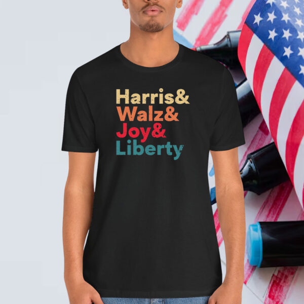 Harris & Walz & Joy & Liberty T-Shirt