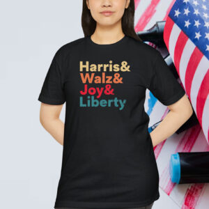 Harris & Walz & Joy & Liberty T-Shirt