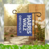 Harris Walz Obviously Garden Flag