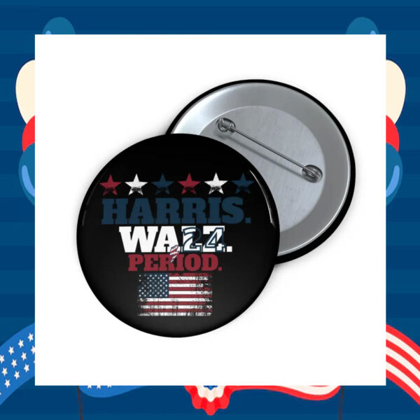 Harris Walz Period Button