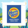 Harris Walz Removes Stubborn Orange Stains Flag