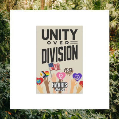 Harris Walz Unity Over Division 2024 Flags