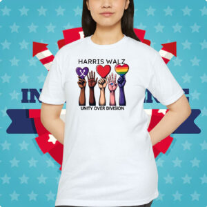 Harris Walz Unity Over Division Shirts
