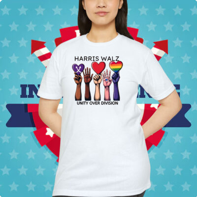 Harris Walz Unity Over Division Shirts