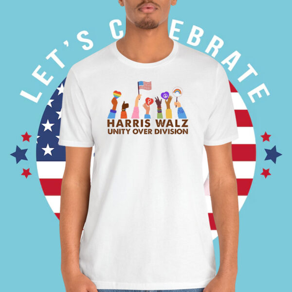 Harris Walz Unity Over Division T-Shirts