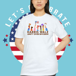 Harris Walz Unity Over Division T-Shirts