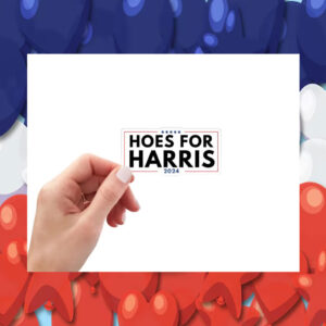 Hoes For Harris Sticker