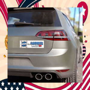 Honk For Harris Walz 24 Election Car Magnet