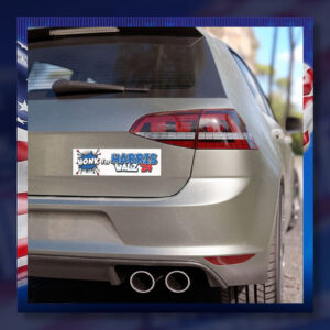 Honk For Harris Walz 24 President Car Magnet