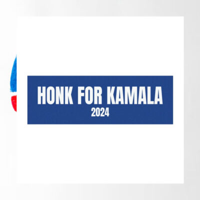 Honk For Kamala 2024 Car Magnet