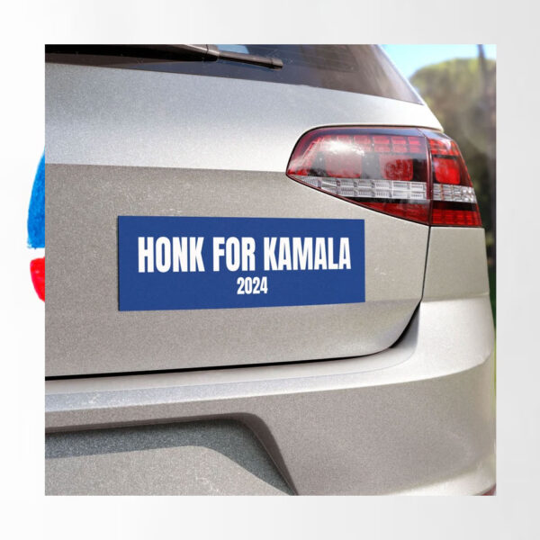 Honk For Kamala 2024 Car Magnet