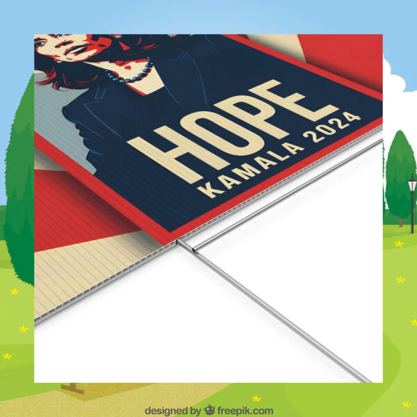 Hope Kamala 2024 Yard Sign