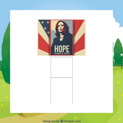 Hope Kamala 2024 Yard Sign