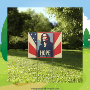 Hope Kamala 2024 Yard Sign