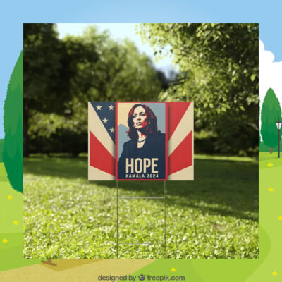 Hope Kamala 2024 Yard Sign