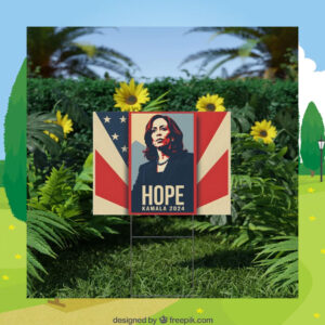 Hope Kamala 2024 Yard Sign