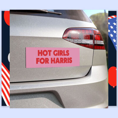 Hot Girls For Harris 24 Car Magnets