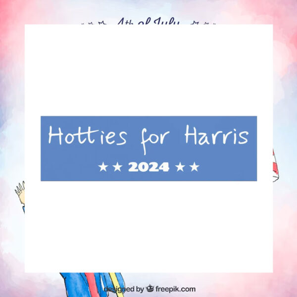 Hotties For Harris 2024 Car Magnets