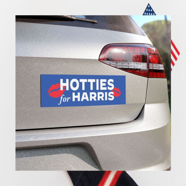 Hotties For Harris 24 Car Magnets