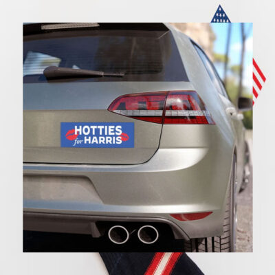 Hotties For Harris 24 Car Magnets