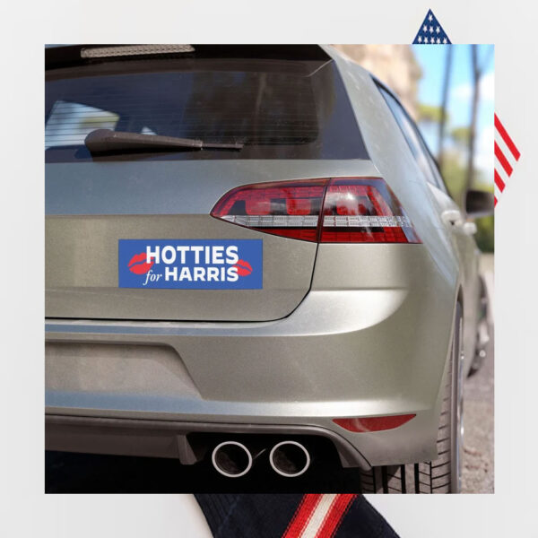 Hotties For Harris 24 Car Magnets