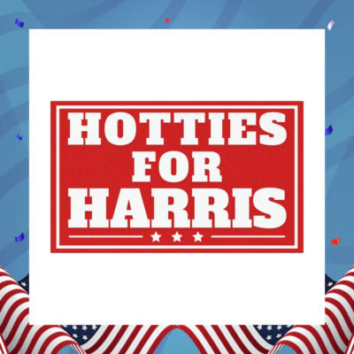 Hotties For Harris 24 Election Car Magnet