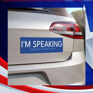 I'm Speaking Kamala Harris 2024 Election Car Magnets