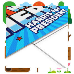 I'm With Her! Harris For President Yard Sign