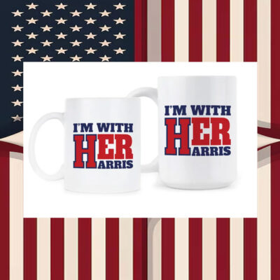 I'm With Her Harris Mug