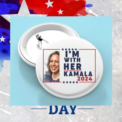 I'm With Her Kamala 2024 Button