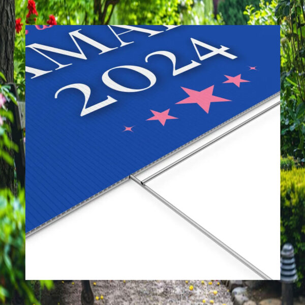 I'm With Her Kamala 2024 Plastic Yard Sign