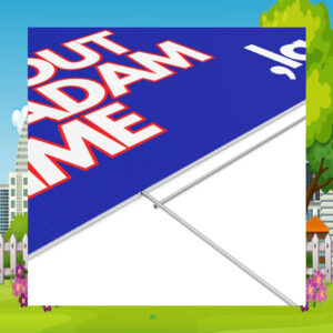 It's About Madam Time Comma La Kamala 2024 Yard Sign