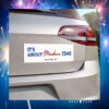 It's About Madam Time Harris Walz 2024 Car Magnet