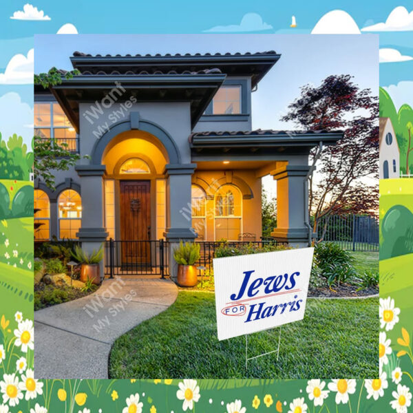 Jews for Harris Yard Sign