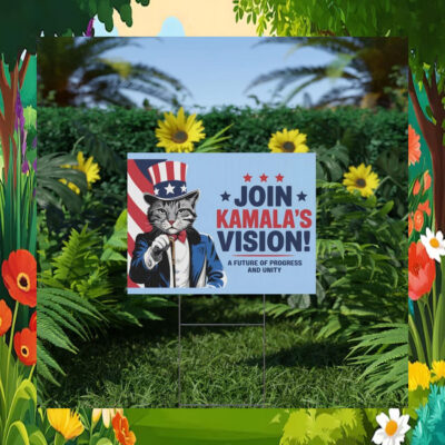 Join Kamala's Vision A Future Of Progress And Unity Yard Signs