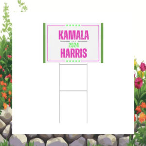 Kamala 2024 Harris Walz Yard Sign