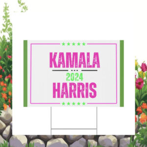 Kamala 2024 Harris Walz Yard Sign