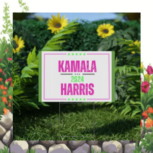 Kamala 2024 Harris Walz Yard Sign