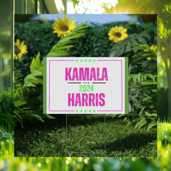 Kamala 2024 Harris Yard Signs