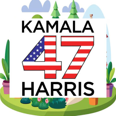 Kamala 47 Harris 2024 Yard Sign